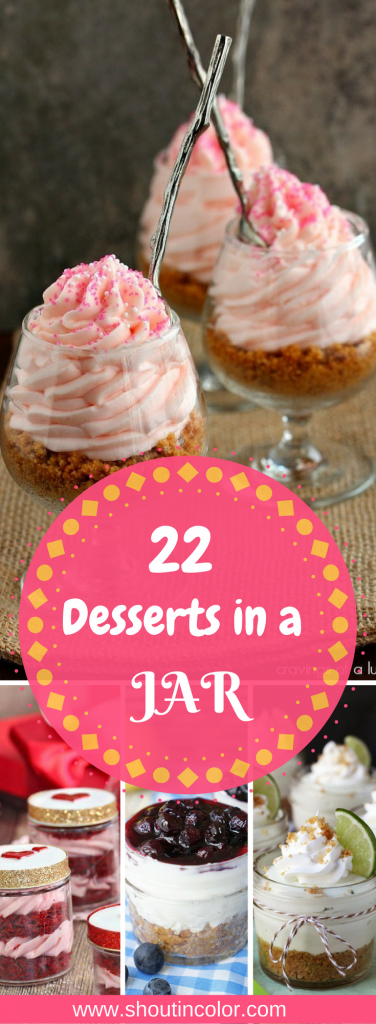 22 Desserts in a Jar