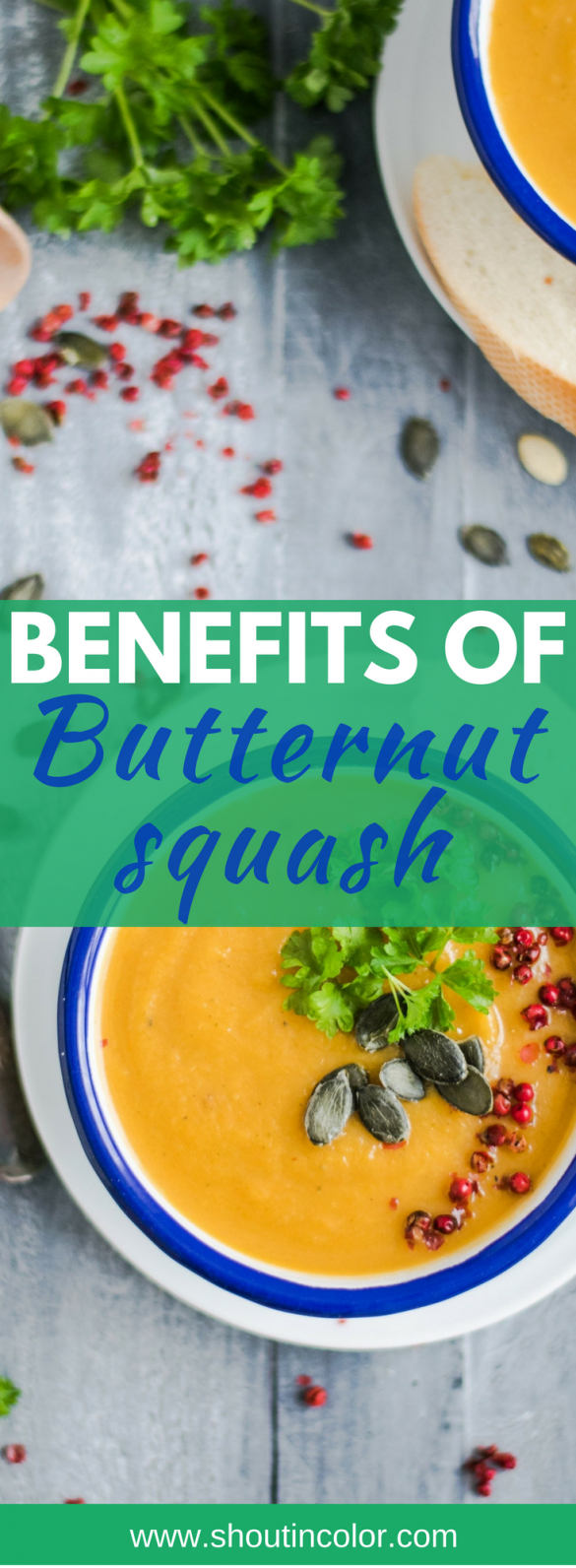 Benefits of Butternut Squash Shout In Color