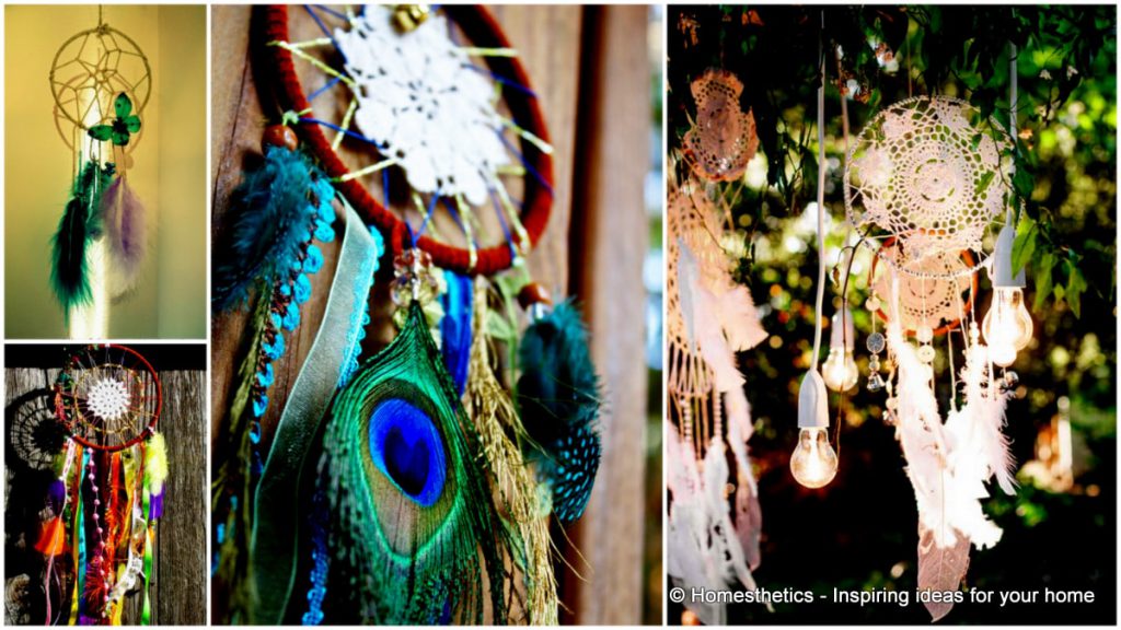 Bohemian Inspired Bedroom: Dream catcher