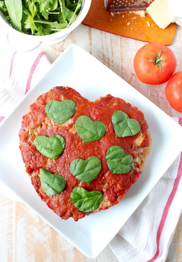 Valentine's Day Recipes: Heart Shaped Italian Meatloaf