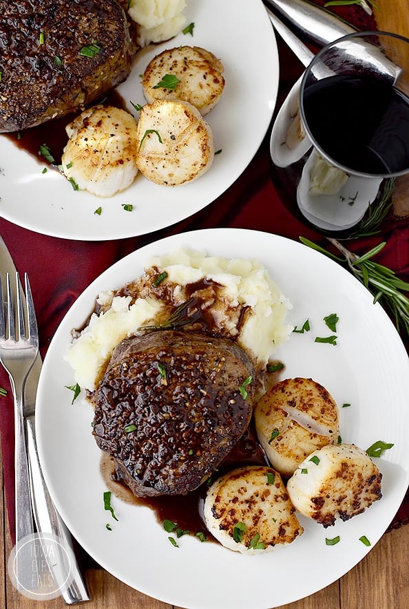 Valentine's Day Recipes: Surf and Turf for Two