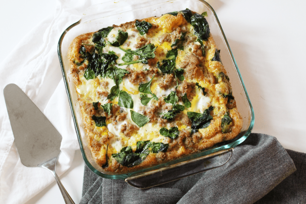 Grain free Recipes: Turkey and egg breakfast casserole