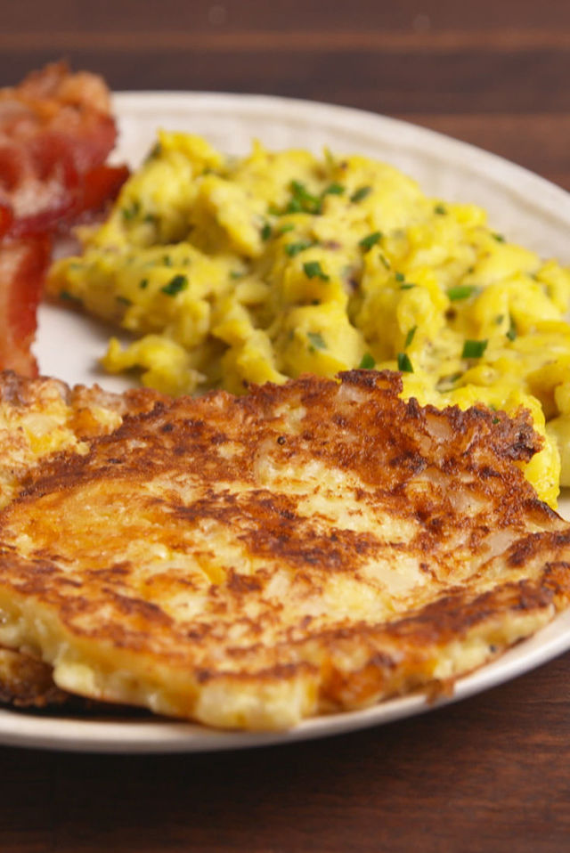 Low carb diet recipes: Cauliflower Hash browns