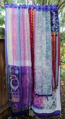 Bohemian Inspired Bedroom: DIY Curtains