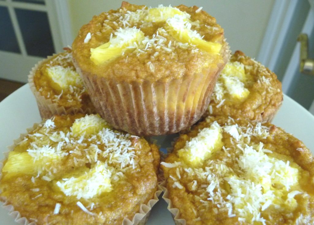 Grain free Recipes: Pineapple muffins