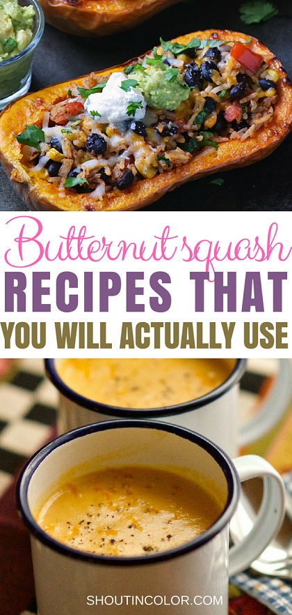 Butternut squash recipes