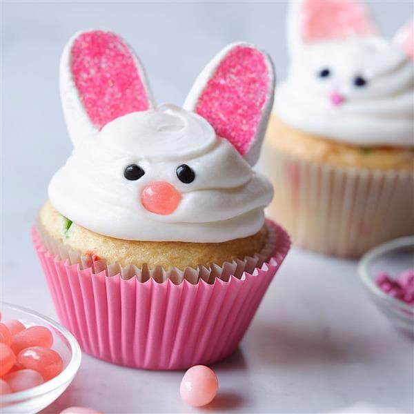 Easter dessert ideas: Happy Bunny Cupcakes