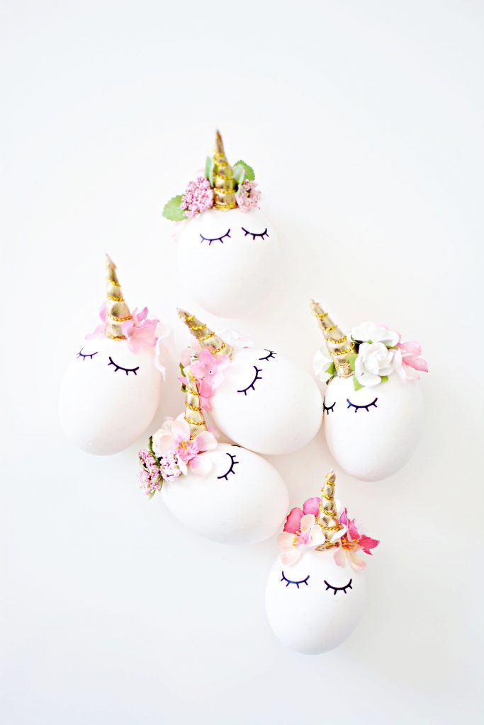 Easter dessert ideas: DIY Unicorn Easter eggs