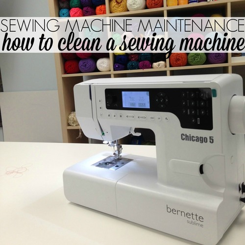 sewing hacks: cleaning your machine