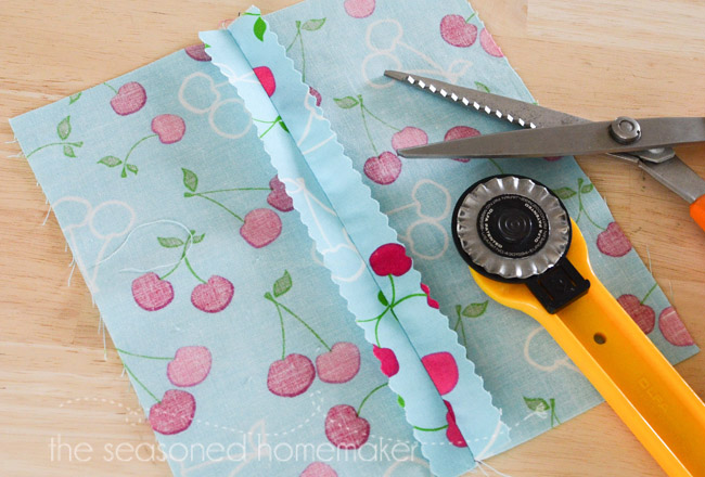 sewing hacks: off finishing of seams