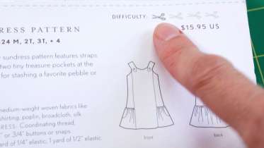 sewing hacks: understanding patterns