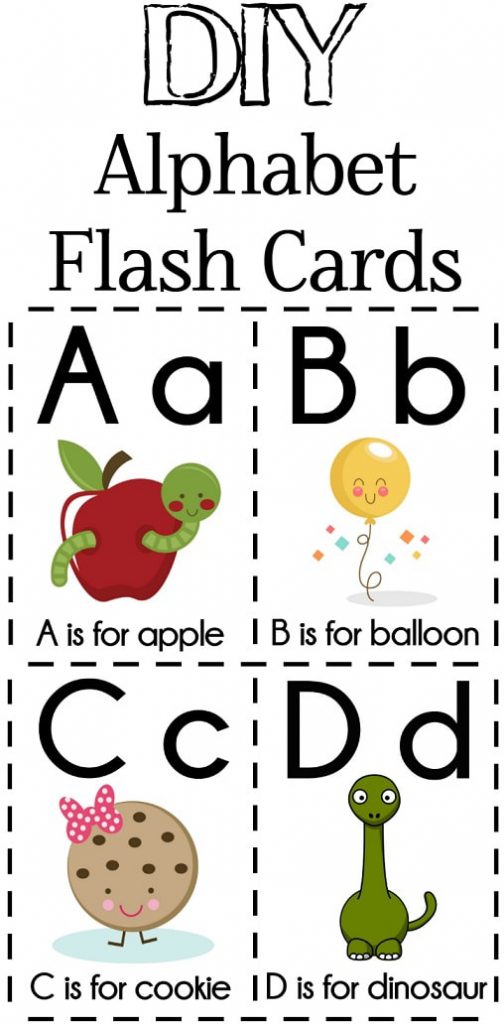 Free Printables: DIY_Alphabet Flash Cards