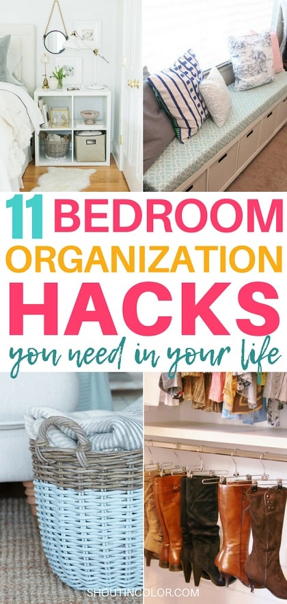 Bedroom Organization Hacks