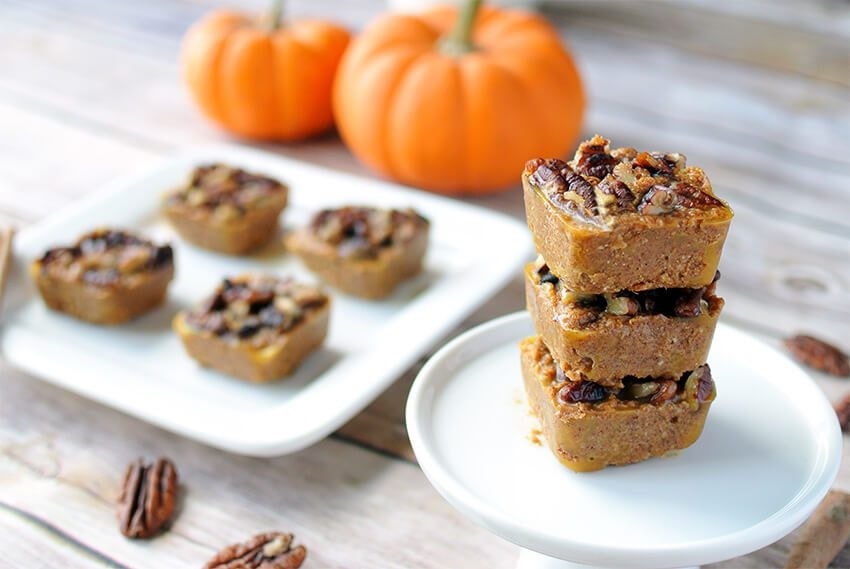 keto snack recipes: pumpkin pie bites