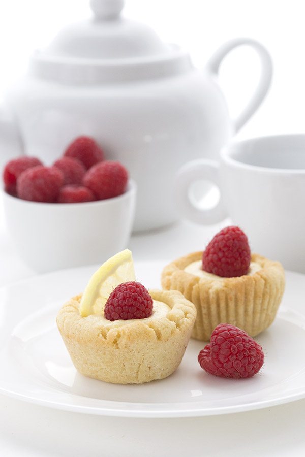 keto lemon dessert: lemon sugar cookie cups