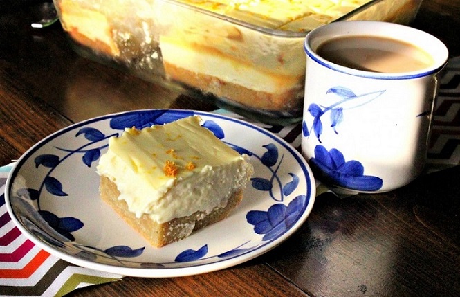 keto lemon dessert: low carb cheesecake bars