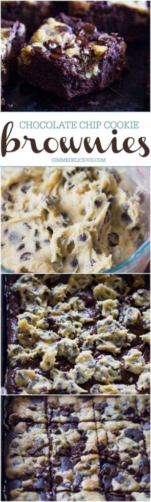 Brownie Recipes:Chocolate Chip Cookie Brownies