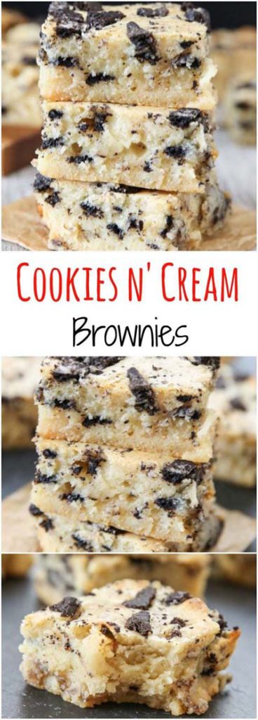 Brownie Recipes: Cookies & Cream Brownies