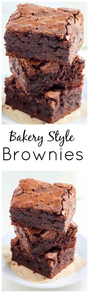 Brownie Recipes: Famous Bakery Style Brownies