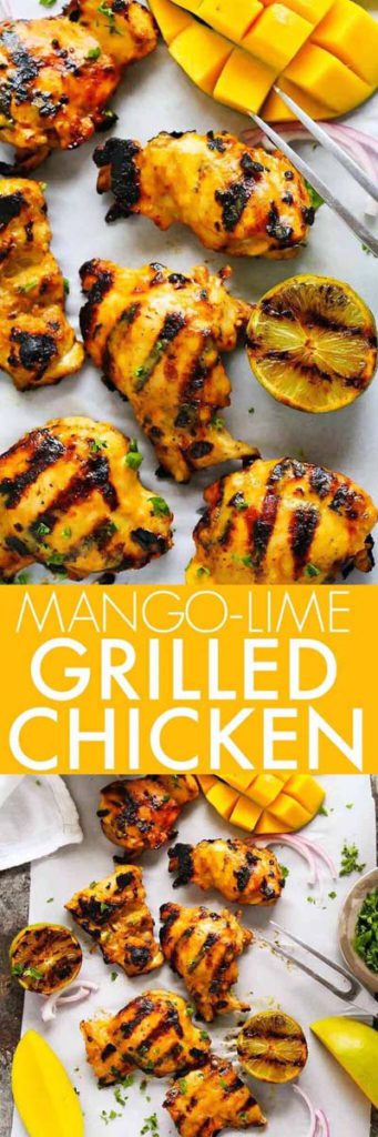 BBQ Recipes: Mango-Lime Grilled Chicken