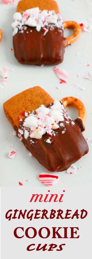 Gingerbread Recipes: Mini Gingerbread Cookie Cups