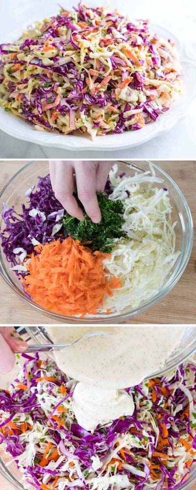 Seriously BBQ Recipes: Good Homemade Coleslaw