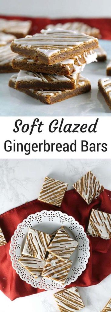 Gingerbread Recipes: Soft Glazed Gingerbread Bars