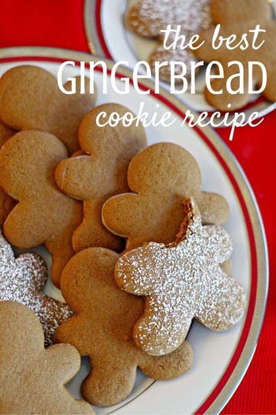 Gingerbread Recipes: The Best Gingerbread Cookie Recipe