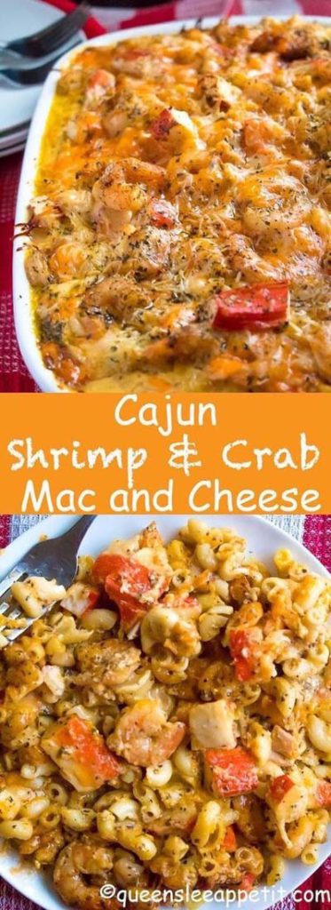 Mac And Cheese Recipes: Cajun Shrimp & Crab Mac & Cheese