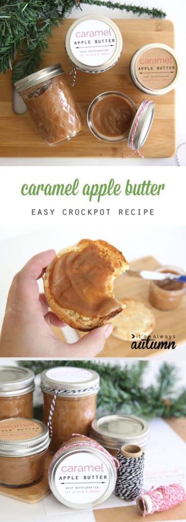 Caramel Recipes: Caramel Apple Butter