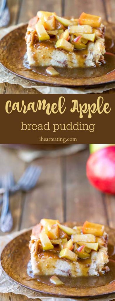 Caramel Recipes: Caramel Apple Bread Pudding