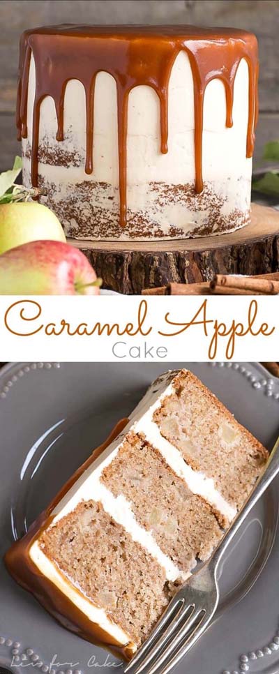 Caramel Recipes: Caramel Apple Cake