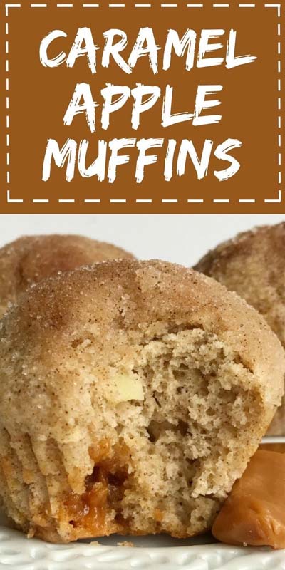 Caramel Recipes: Caramel Apple Muffins