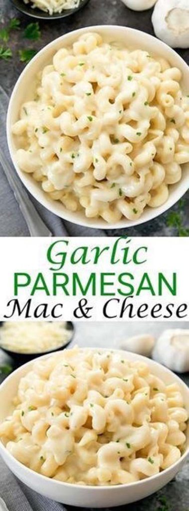 Mac And Cheese Recipes: Garlic Parmesan Mac & Cheese