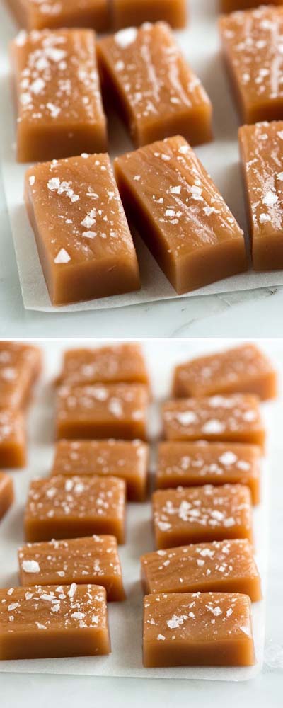 Caramel Recipes: Homemade Salted Caramels