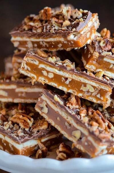 Caramel Recipes: Pecan Caramel Bars