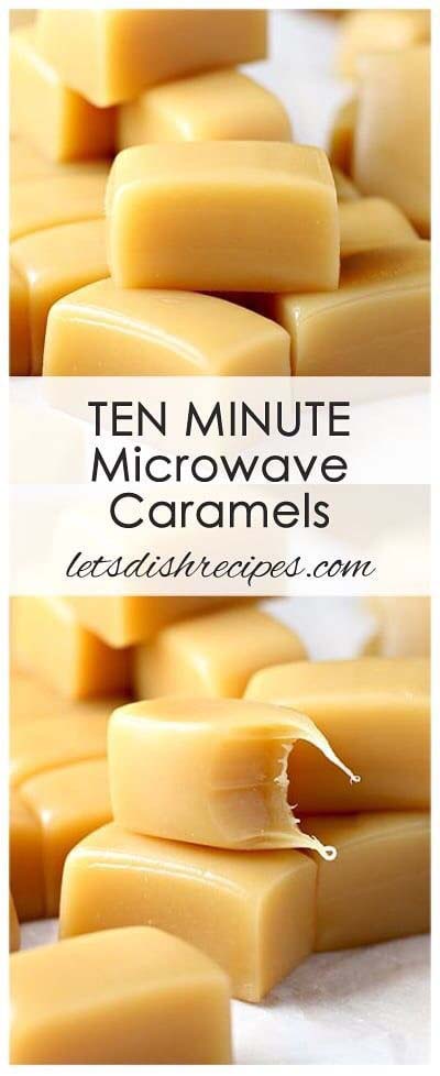 Caramel Recipes: Ten Minute Microwave Caramels