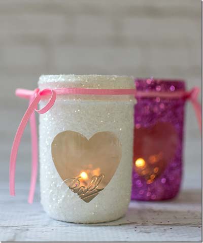 Valentines Day Gift Ideas: Glitter Hearts